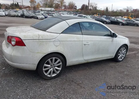 2010 Volkswagen Eos Komfort z USA, uszkodzony, nr VIN WVWBA7AH1AV019762